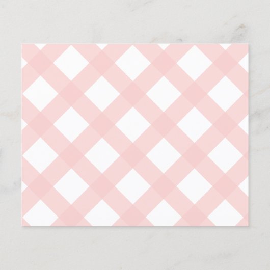 Preppy Pink Cake Cupcake Recept Kaart (Achterkant)