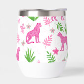 Preppy Pink Cheetah Floral (Links)