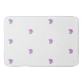 Preppy Pink Crab Badmat (Voorkant)