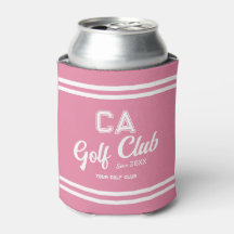 Preppy Pink Golf Club Custom Crest Party