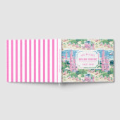 Preppy Pink Sand Castle | Beach House Gastenboek (Volledig)