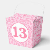 Preppy Pink Smile Face Bedankdoosjes (Voorkant)