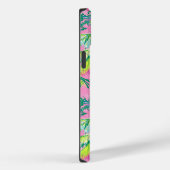 Preppy Pink Tropical Case-Mate iPhone Case (Achterkant / Rechts)