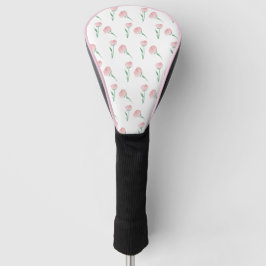  Preppy Pioenrozen Dames Golfheadcover