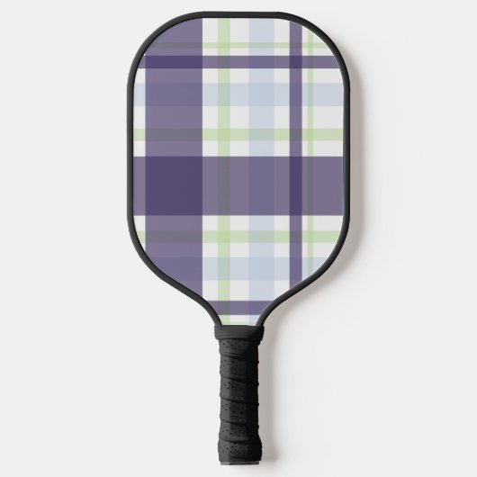 Preppy Plaid – Vineyard Lake Pickleball Paddle (Voorkant)