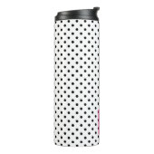 Preppy Polka Dots Thermosbeker (Gedraaid links)