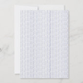 Preppy Polo Bear Lauren or Ralph Gender Reveal Kaart (Achterkant)