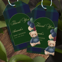 Preppy Polo Teddybeer Klassieke Luxe Baby Shower