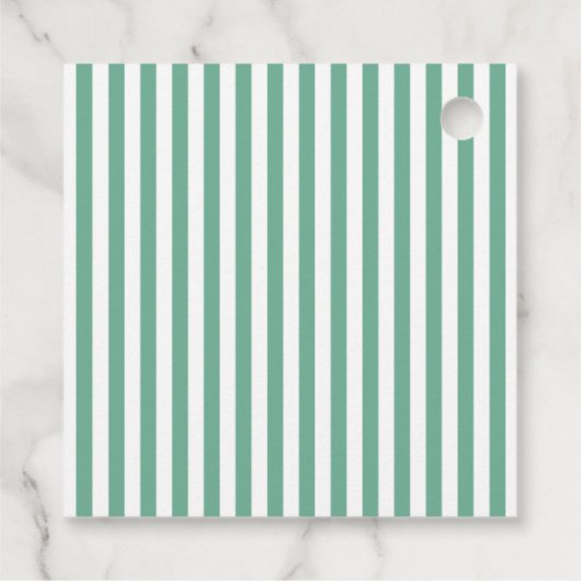 Preppy Pool Party Favoriete labels (Achterkant)