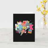 Preppy Pre-K Dream Team Preschool Terug naar schoo Kaart (Gele Bloem)