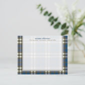 Preppy Pset Custom Flat Note-kaarten (marine) Kaart (Staand voorkant)