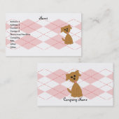 Preppy Puppy Visitekaartje (Voorkant / Achterkant)