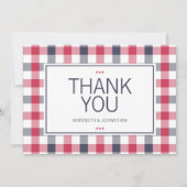 Preppy Red, White en Blue Pset, bedankt voor je ka (Voorkant)