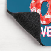 Preppy Retro Coquette Bow 6 7 Six Seven Love Valen Muismat (Hoek)