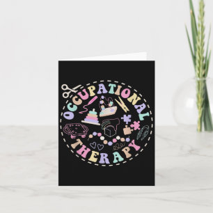 Preppy Retro Ergotherapie Therapie van Cota Kaart