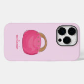 Preppy Roze Bermuda Tas Persoonlijk Case-Mate iPhone Case (Achterkant (horizontaal))