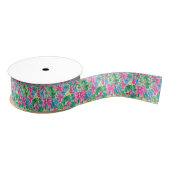 Preppy Roze Bogen en Garland Kerstmis Grosgrain Lint (Spoel)
