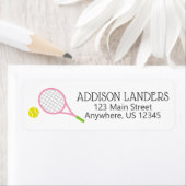 Preppy Roze en de Groene Etiketten van het Adres v (Insitu)