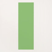 Preppy Roze en Groen Monogram Vierkante folie Yogamat (Achterkant)