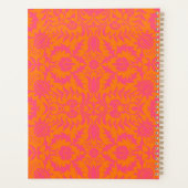 Preppy Roze en Oranje Planner (Achterkant)