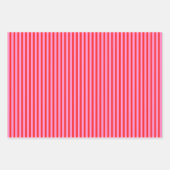 Preppy Roze en Rode Patroon Mix Inpakpapier Vel (Voorkant)