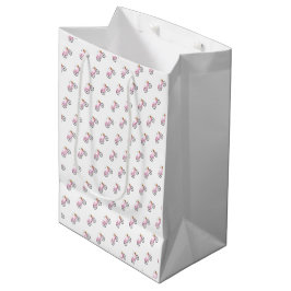 Preppy Roze Fiets Zomer Fun Vakantie Mode Medium Cadeauzakje