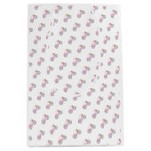 Preppy Roze Fiets Zomer Fun Vakantie Mode Medium Cadeauzakje (Voorkant)