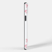 Preppy Roze Gestreepte Strikken Persoonlijk Case-Mate iPhone Case (Achterkant / Rechts)