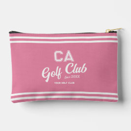 Preppy Roze Golf Club Custom Crest Etui