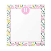 Preppy Roze Groen Geel Pickleball Monogram
