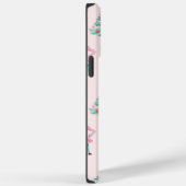 Preppy Roze & Groene Kerst Notenkraker Print Case-Mate iPhone Case (Achterkant / Rechts)