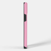 Preppy Roze Monogram Telefoon iPhone Hoesje (Rechterkant)