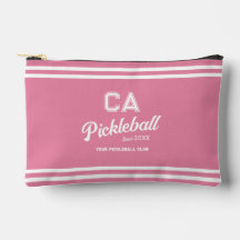 Preppy Roze Pickleball Club Custom Crest Party