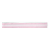 Preppy Roze Streep Satijnen Lint (Voorkant)