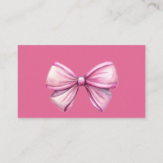 Preppy roze waslijn baby shower luier loterij informatiekaartje (Achterkant)