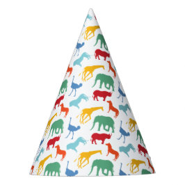 Preppy Safari Animal Birthday Party Petten Feesthoedjes