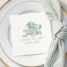 Preppy Sagegroene Goudkleurige Retriever Trouwdag
