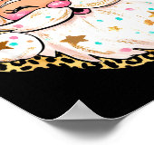 Preppy Santa - Christmas - Funny Christmas - Happy Poster (Hoek)