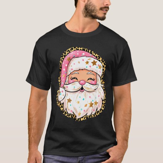 Preppy Santa - Christmas - Funny Christmas - Happy T-shirt (Voorkant)