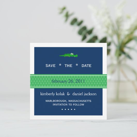 Preppy Save The Date (Staand voorkant)
