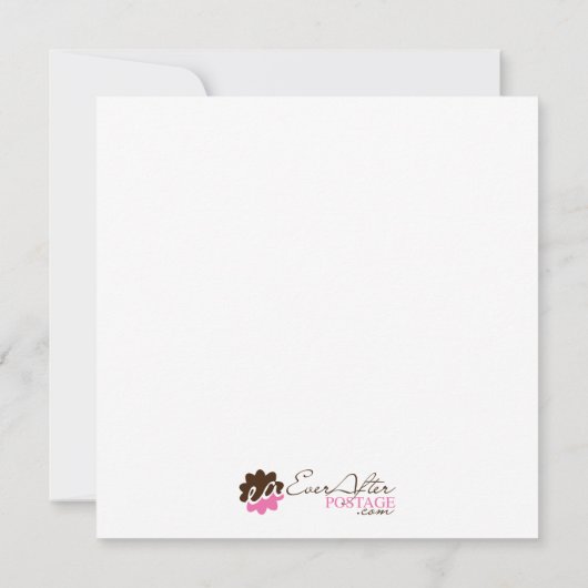 Preppy Save The Date (Achterkant)