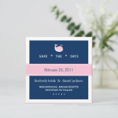 Preppy Save the Date (Staand voorkant)