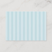 Preppy Schattigee Stripes Boeken voor Baby Informatiekaartje (Achterkant)
