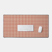 Preppy Schooljaar Geometrisch Ontwerp Bureaumat (Keyboard & Muis)