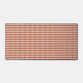 Preppy Schooljaar Geometrisch Ontwerp Bureaumat (Voorkant)