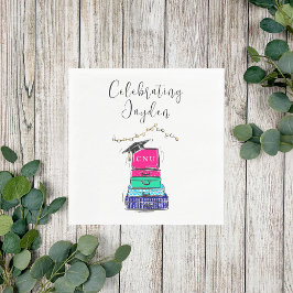 Preppy Script High School Afstuderen Suitcase 2023 Servet