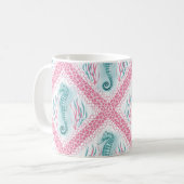 Preppy Seahorse Koffiemok (Voorkant links)