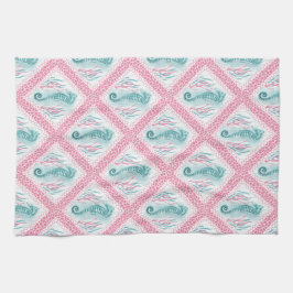 Preppy Seahorse Theedoek