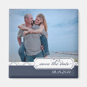 Preppy Sla de datum fotomagneet op Magneet (Voorkant)