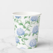 Preppy Southern Blue Boy Dog Baby shower Papieren Bekers (Achterkant)